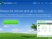 Tablet Screenshot of opensoftwareupdater.com